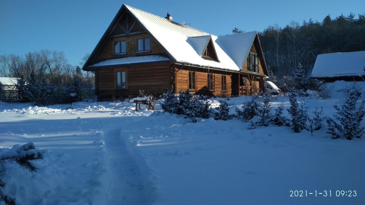 Modrzewiowa Chata Zaborze  Exterior foto