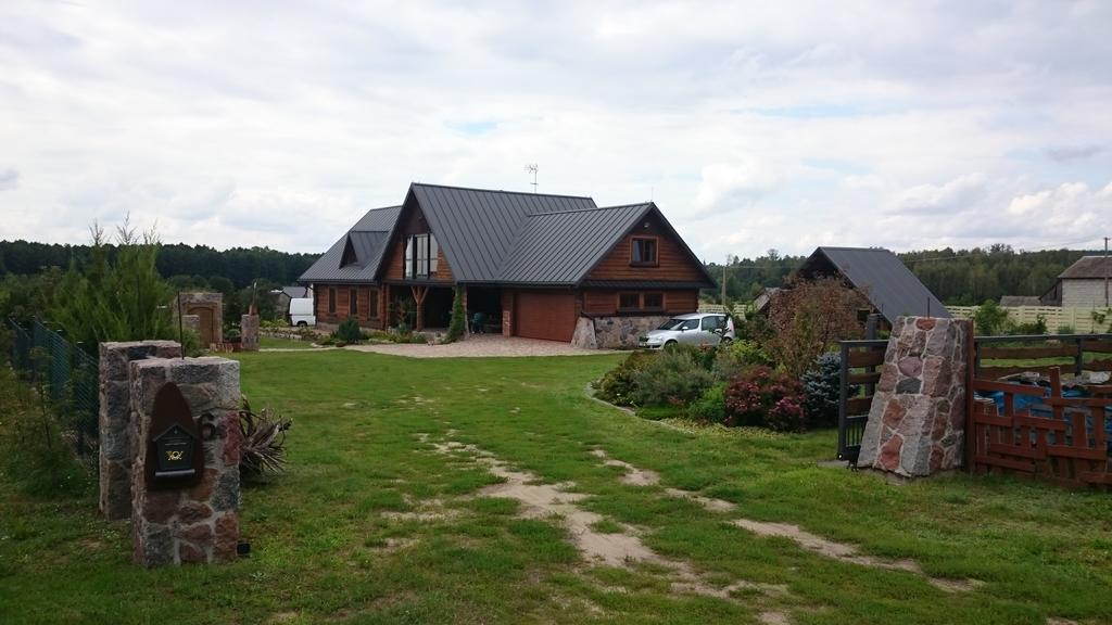 Modrzewiowa Chata Zaborze  Exterior foto