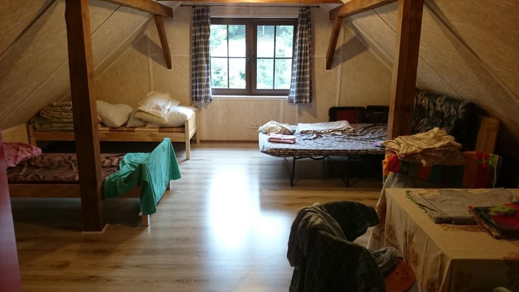Modrzewiowa Chata Zaborze  Exterior foto