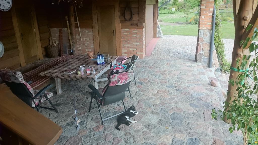 Modrzewiowa Chata Zaborze  Exterior foto